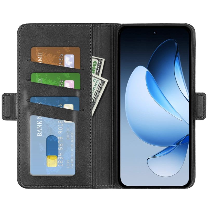 Lederhüllen Für Oppo Reno 13 5g Doppelverschluss
