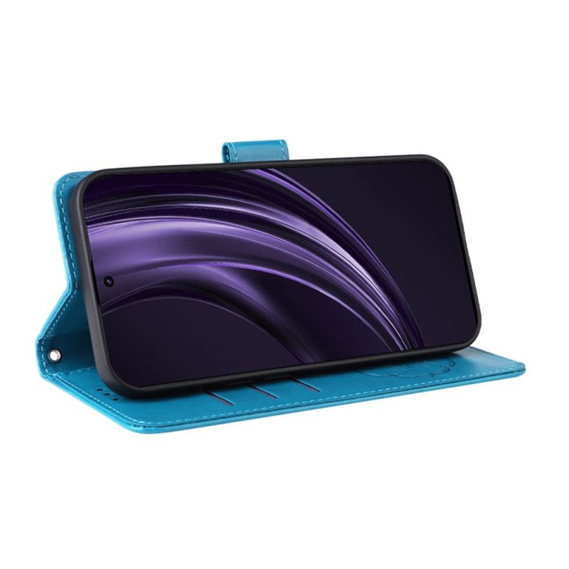 Lederhüllen Für Oppo Reno 13 5g Florales Muster