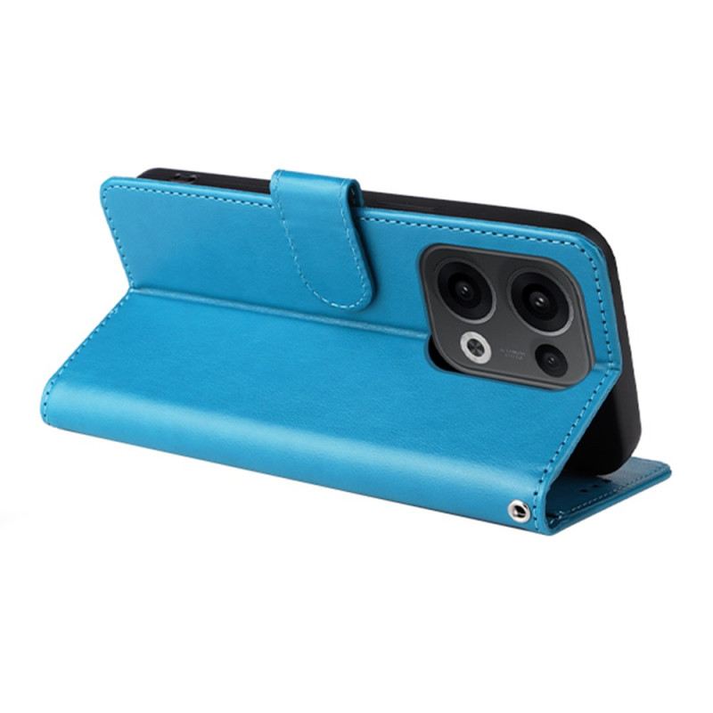 Lederhüllen Für Oppo Reno 13 5g Florales Muster