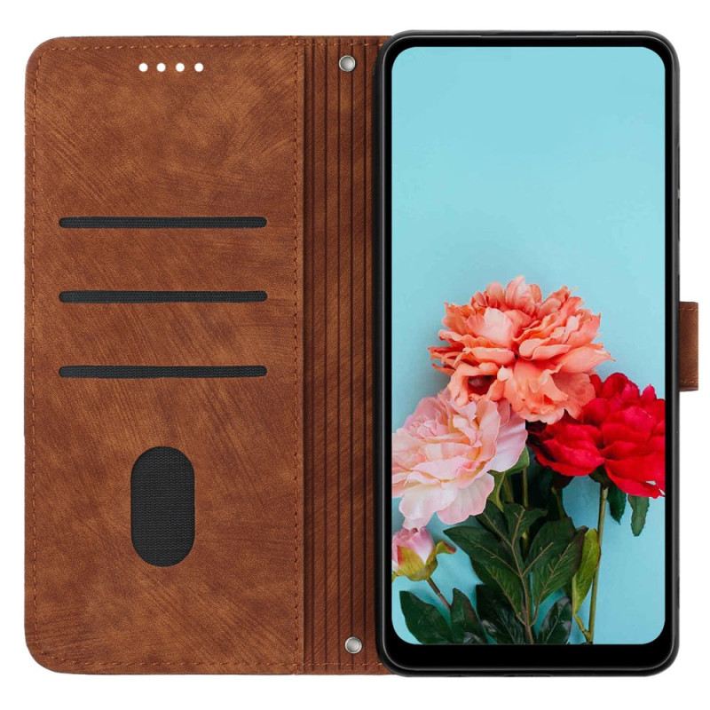 Lederhüllen Oppo Reno 13 5g Retro-stil