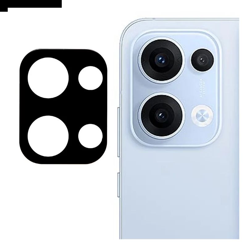 Linsenschutzfolie Aus Gehärtetem Glas Für Oppo Reno 13 Und 5g (schwarze Version)