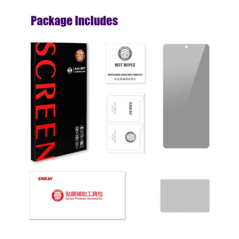 Anti-spionage-displayschutzfolie Für Vivo V40 Se 5g