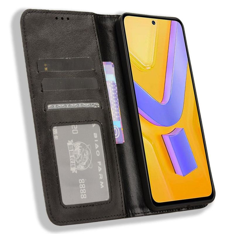 Flip Case Für Vivo V40 Se 5g Vintage-rahmen
