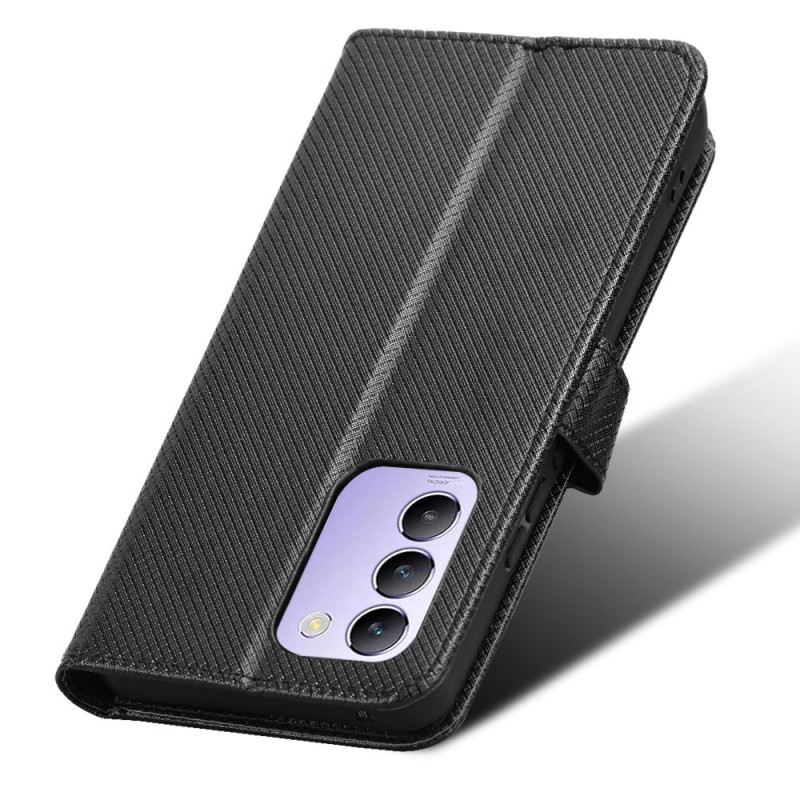 Lederhüllen Vivo V40 Se 5g Diamantstruktur