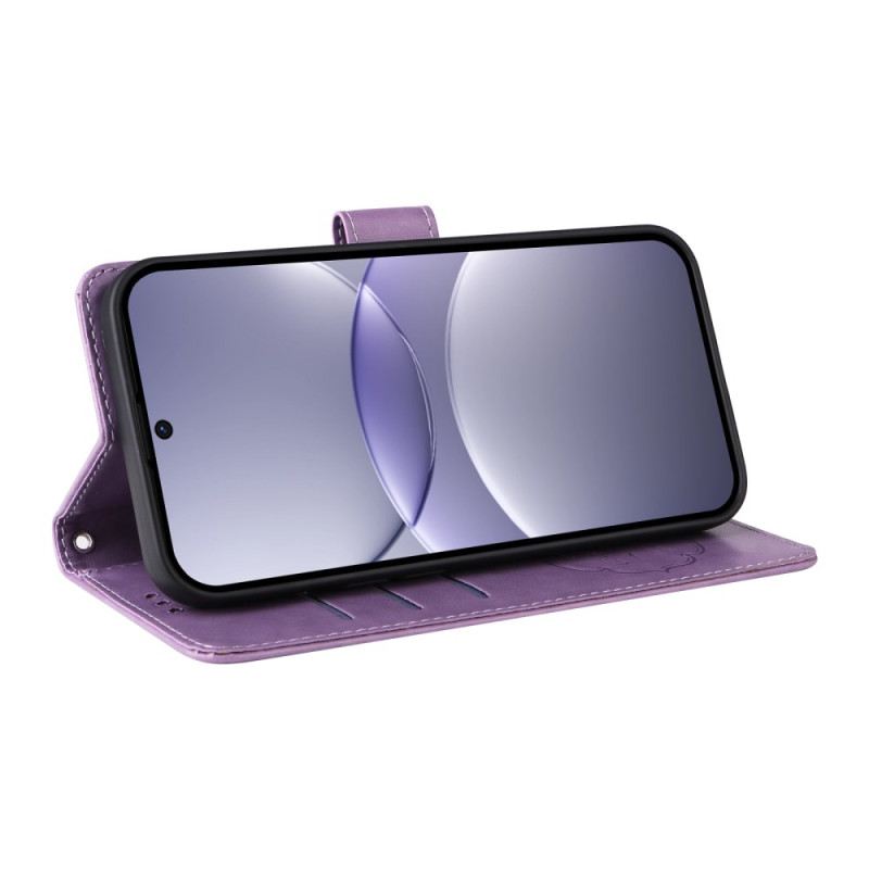 Lederhüllen Für Huawei Nova 13 Blumenmuster