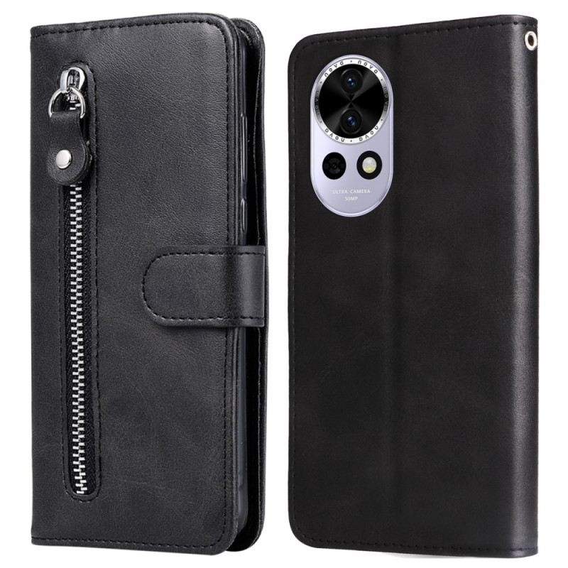 Lederhüllen Für Huawei Nova 13 Reißverschlusstasche