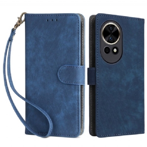 Lederhüllen Huawei Nova 13 Rfid-geldbörse In Wildlederoptik