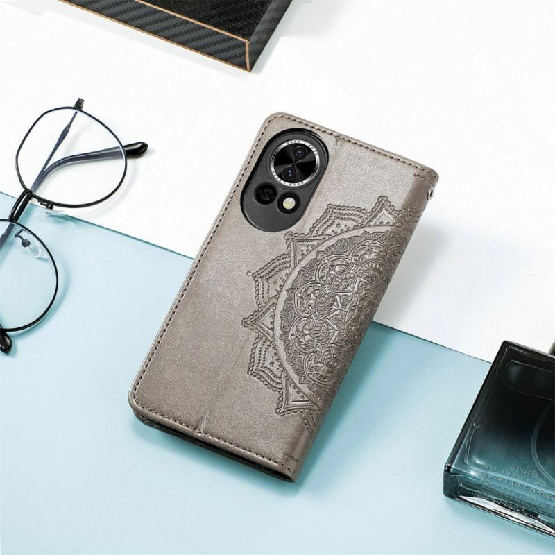 Lederhüllen Huawei Nova 13 Sonnenmandala