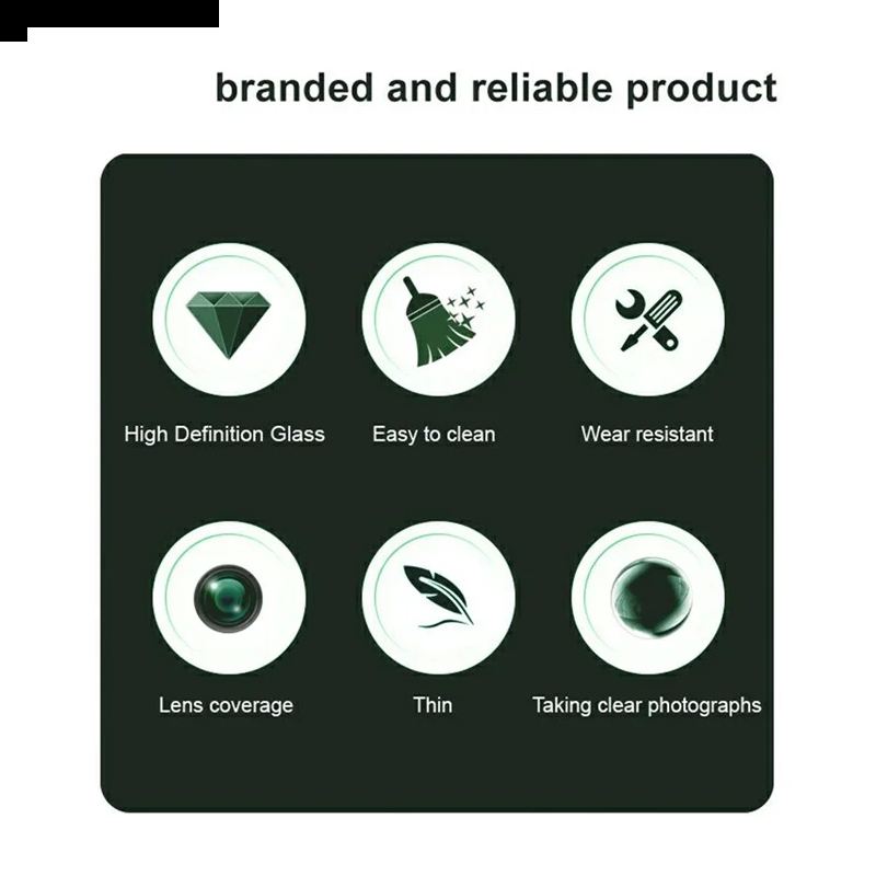 Linsenschutzfolie Aus Gehärtetem Glas Für Huawei Nova 13 (schwarze Version)