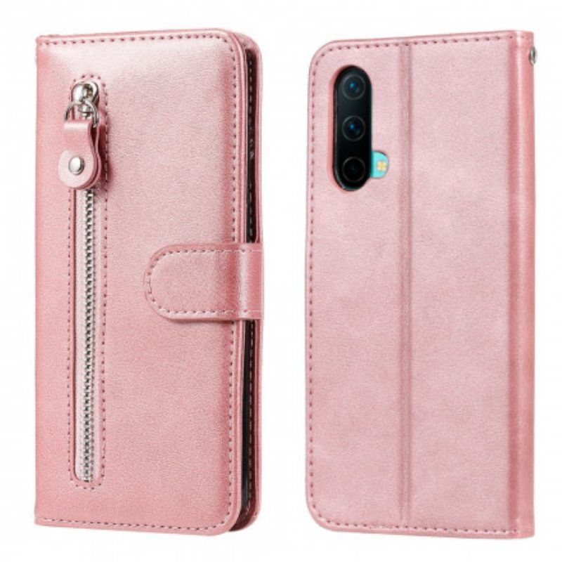 Flip Case Für OnePlus Nord CE 5G Vintage Geldbörse