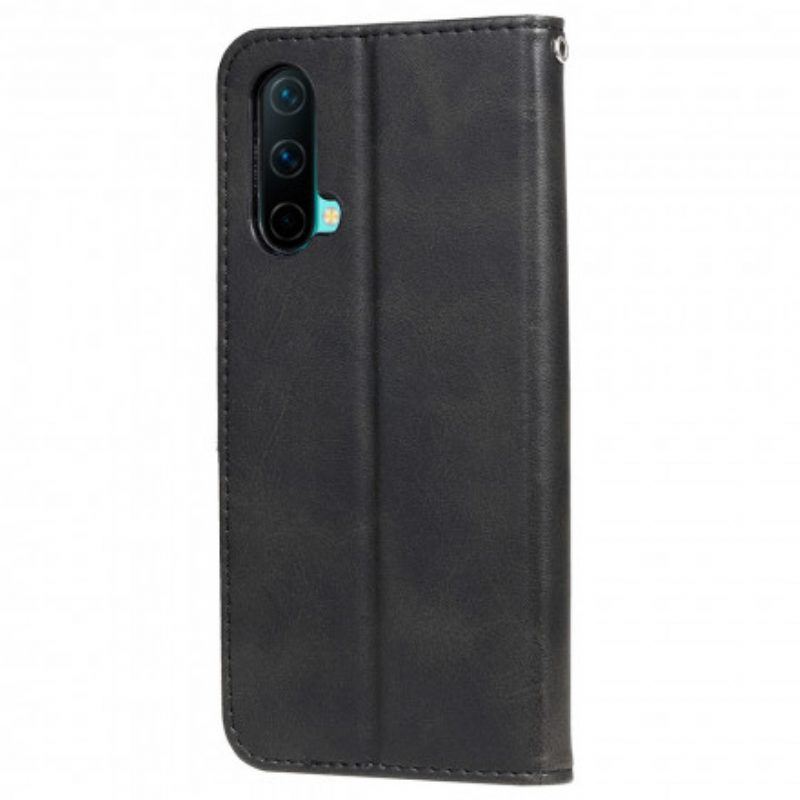 Flip Case Für OnePlus Nord CE 5G Vintage Geldbörse