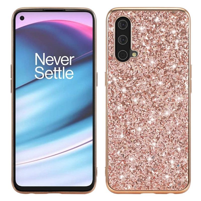 Hülle Für OnePlus Nord CE 5G Anti-Sturz Glamouröse Pailletten