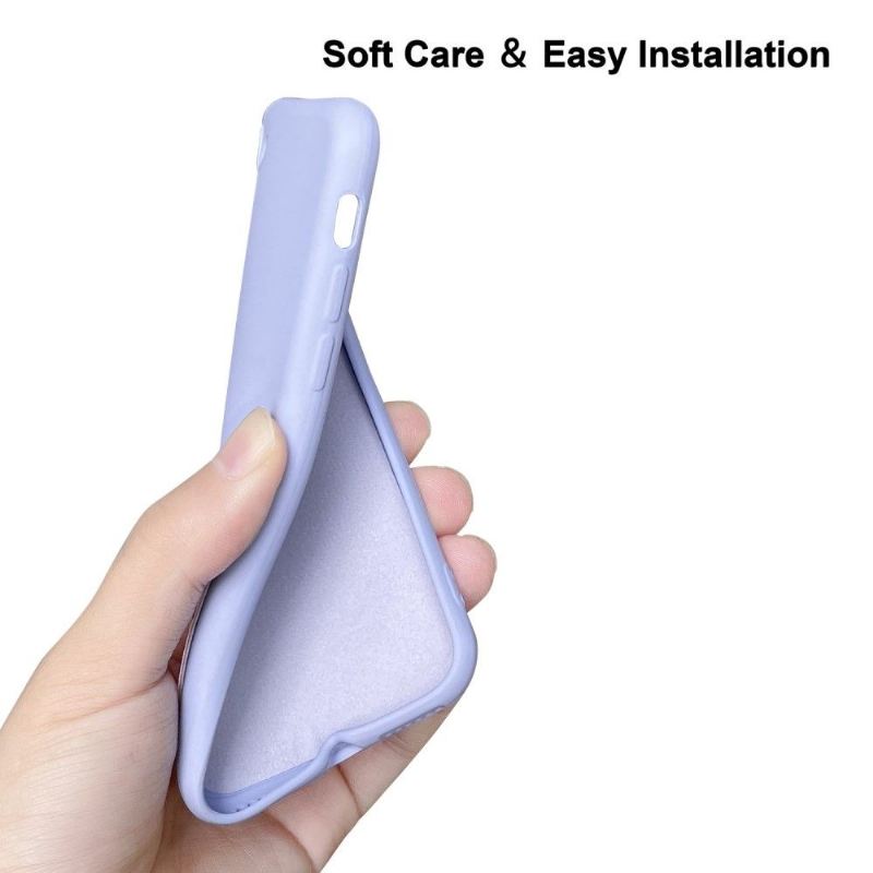 Hülle Für iPhone SE 2022 Mia Silikon-kartenhalter