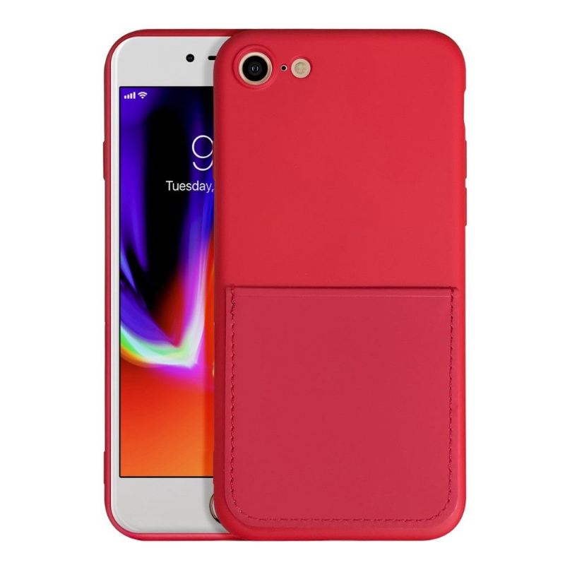 Hülle Für iPhone SE 2022 Mia Silikon-kartenhalter