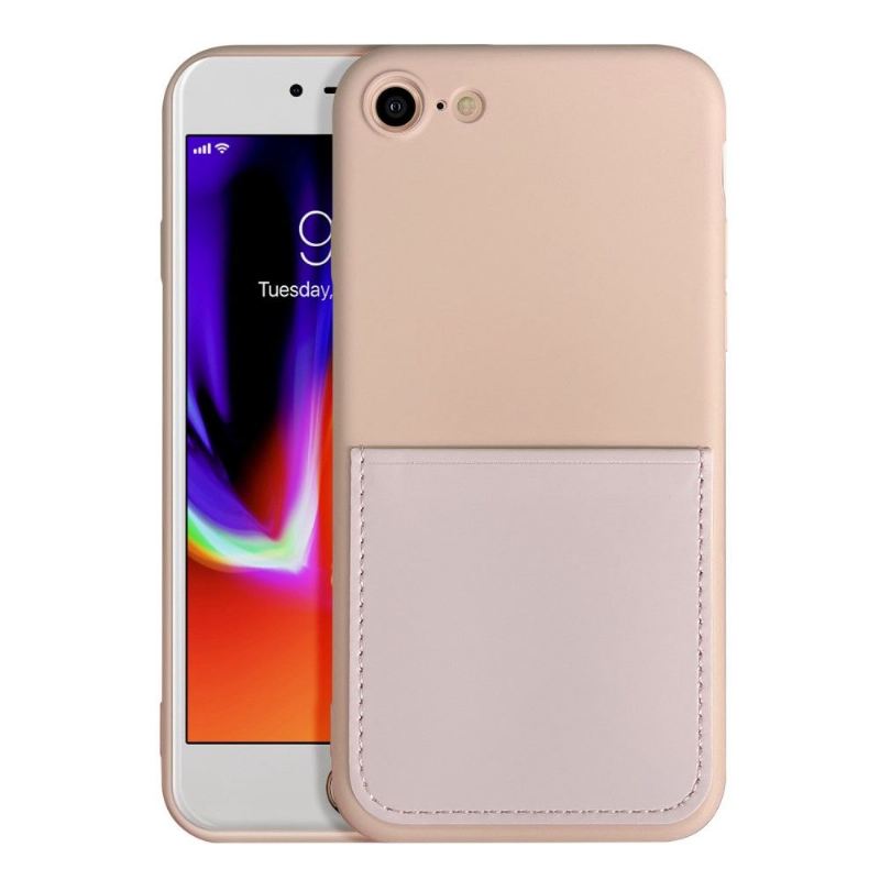 Hülle Für iPhone SE 2022 Mia Silikon-kartenhalter