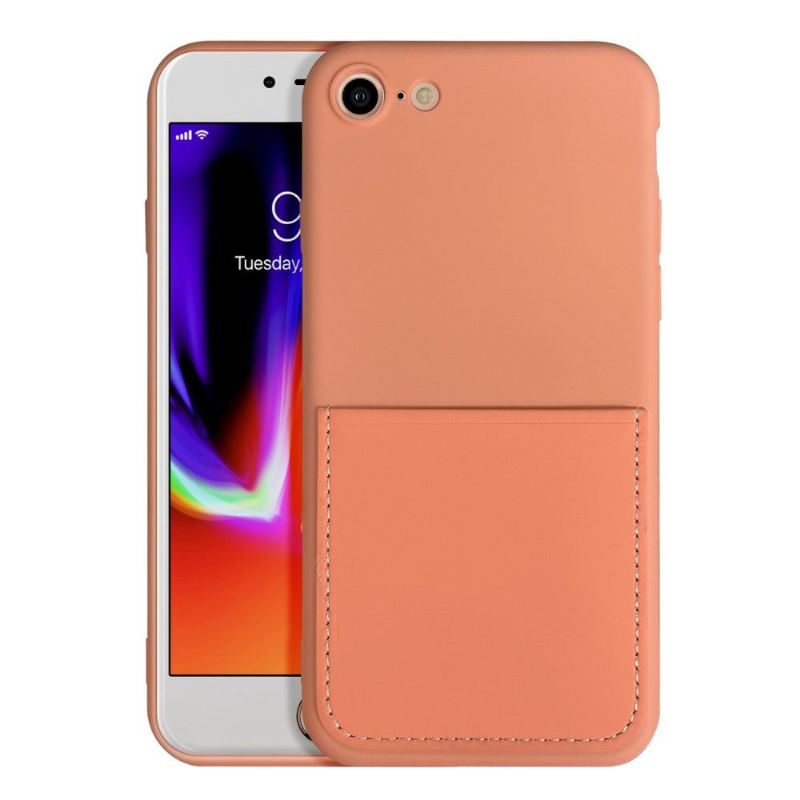Hülle Für iPhone SE 2022 Mia Silikon-kartenhalter