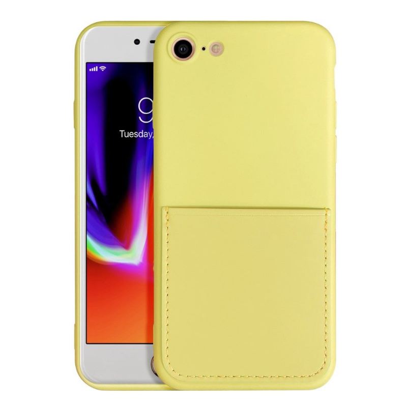 Hülle Für iPhone SE 2022 Mia Silikon-kartenhalter