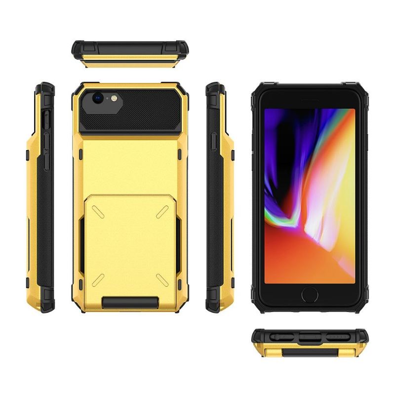 Hülle Für iPhone SE 2022 Schutzhülle Flip Case Klappschutz Für Kartenhalter