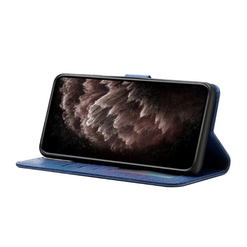 Lederhüllen Für Samsung Galaxy A72 4G / A72 5G Schutzhülle Premium Illustration Mädchen