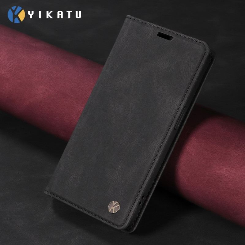 Flip Case Für Xiaomi 17 Pro Max Yikatu-wildlederoptik