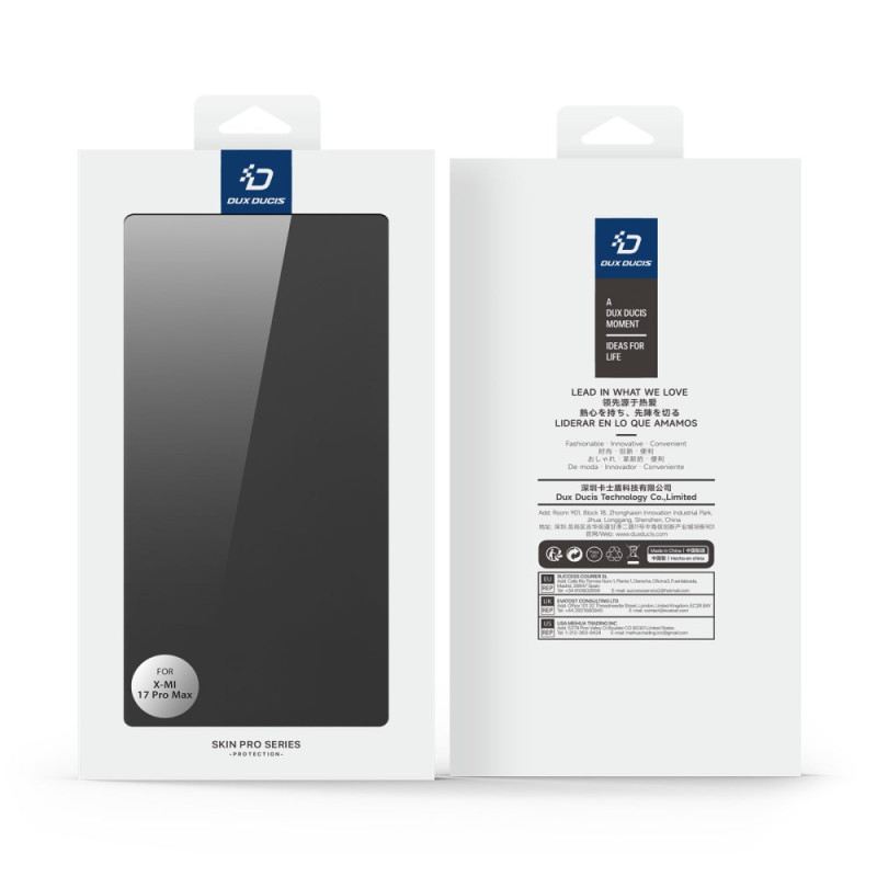 Flip Case Xiaomi 17 Pro Max Dux Ducis