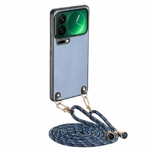 Hülle Für Xiaomi 17 Pro Max Carbonfaser-textur