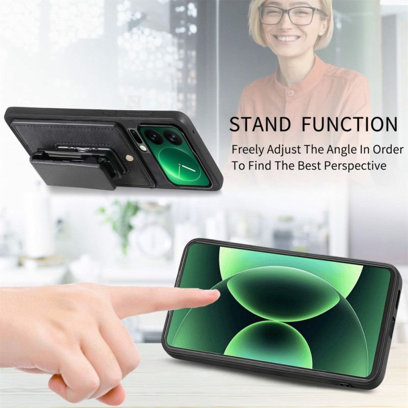 Hülle Für Xiaomi 17 Pro Max Gürtelclip Und Integrierter Ständer