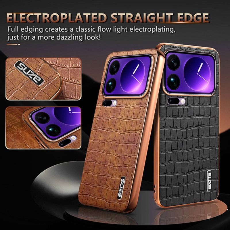Hülle Für Xiaomi 17 Pro Max Krokodilstruktur Azns