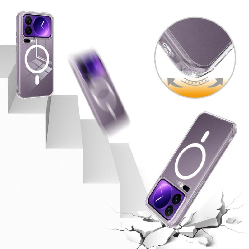 Hülle Für Xiaomi 17 Pro Max Transparenter Magnetverschluss