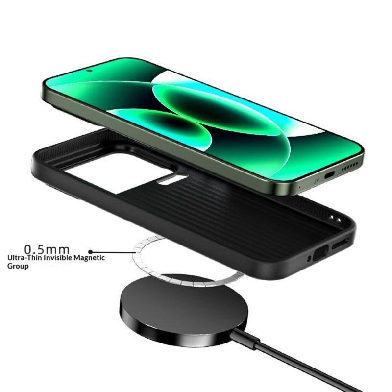 Hülle Xiaomi 17 Pro Max Abeel Magnetverschluss Aus Kohlefaser