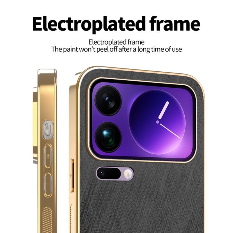 Hülle Xiaomi 17 Pro Max Azns Lederoptik