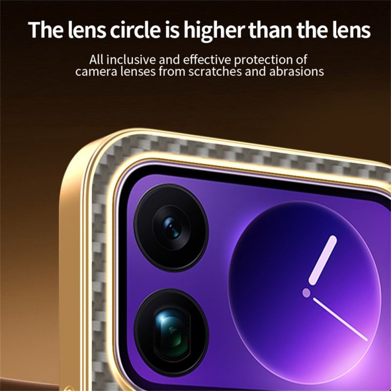 Hülle Xiaomi 17 Pro Max Galvanisierte Oberfläche