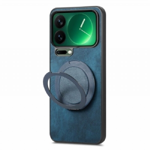 Hülle Xiaomi 17 Pro Max Handyhülle Drehbarer Ständer Mit Retro-lederoptik