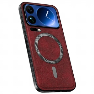 Hülle Xiaomi 17 Pro Max Handyhülle Magnetischer Metall-linsenrahmen