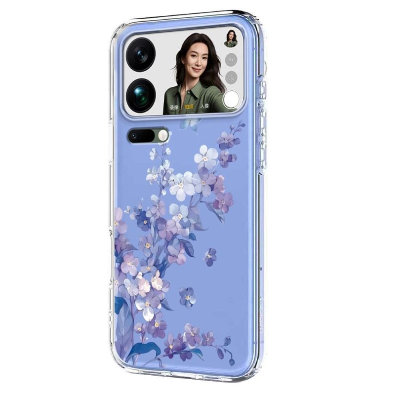 Hülle Xiaomi 17 Pro Max Handyhülle Schmetterlinge Und Blumen