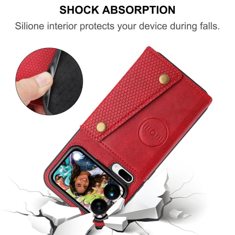 Hülle Xiaomi 17 Pro Max Kartenetui In Lederoptik