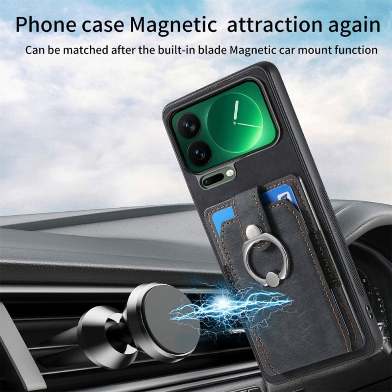 Hülle Xiaomi 17 Pro Max Kartenhalter Und Ringhalter