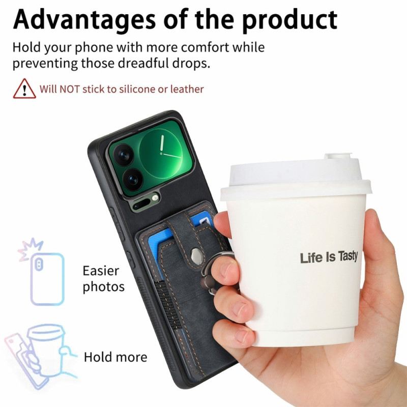 Hülle Xiaomi 17 Pro Max Kartenhalter Und Ringhalter