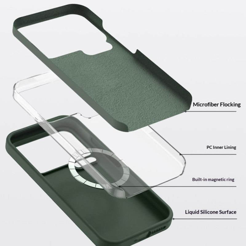 Hülle Xiaomi 17 Pro Max Magnetisches Flüssigsilikon