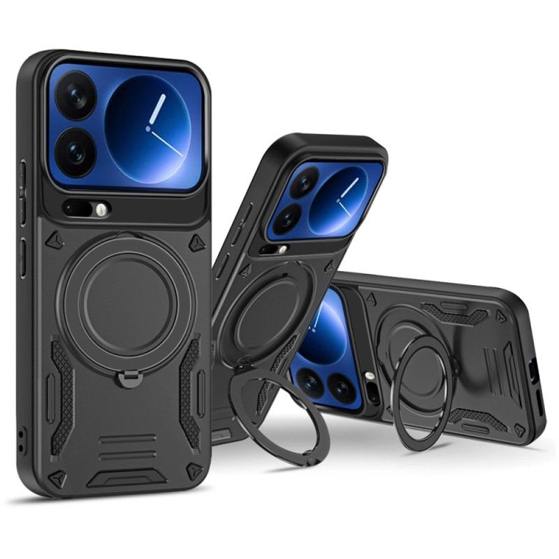 Hülle Xiaomi 17 Pro Max Magnetverschluss Mit Drehbarem Ständer