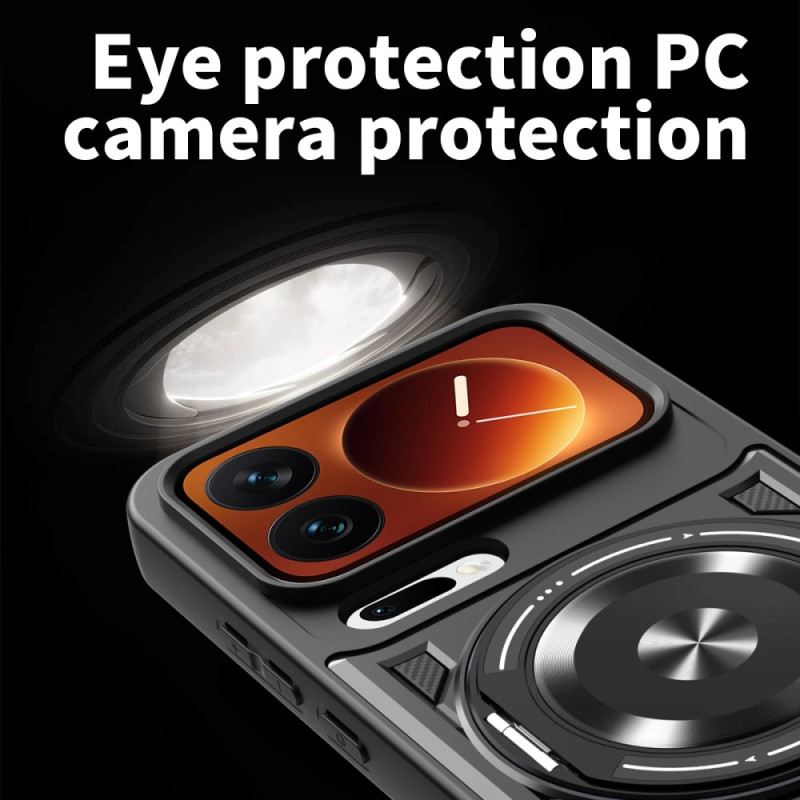 Hülle Xiaomi 17 Pro Max Magnetverschluss Mit Drehbarem Ständer