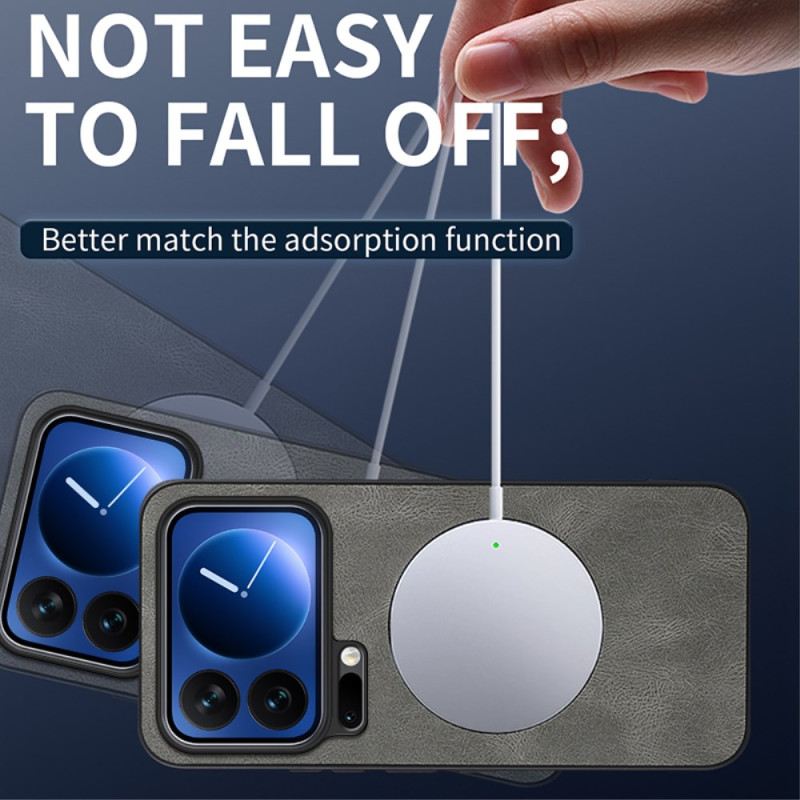 Hülle Xiaomi 17 Pro Max Magsafe-lederoptik