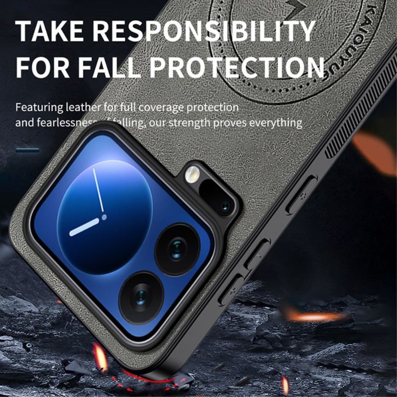 Hülle Xiaomi 17 Pro Max Magsafe-lederoptik