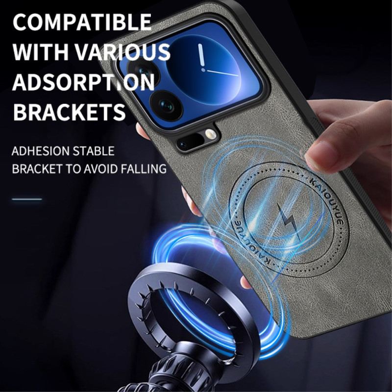 Hülle Xiaomi 17 Pro Max Magsafe-lederoptik