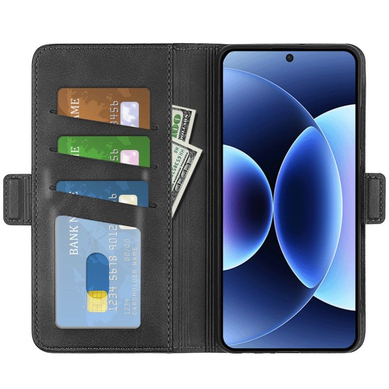 Lederhüllen Für Xiaomi 17 Pro Max Doppelverschluss