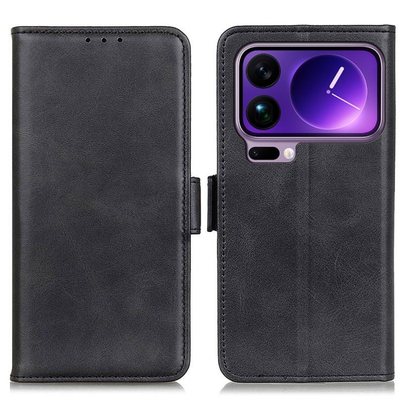 Lederhüllen Für Xiaomi 17 Pro Max Doppelverschluss