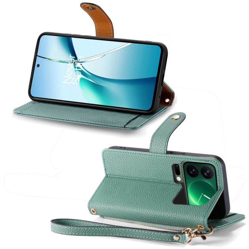 Lederhüllen Für Xiaomi 17 Pro Max Geldbörse Mit Liebesmotiv