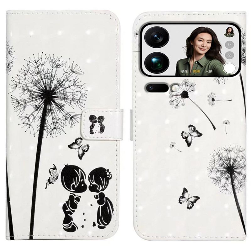 Lederhüllen Für Xiaomi 17 Pro Max Kinder Und Löwenzahn