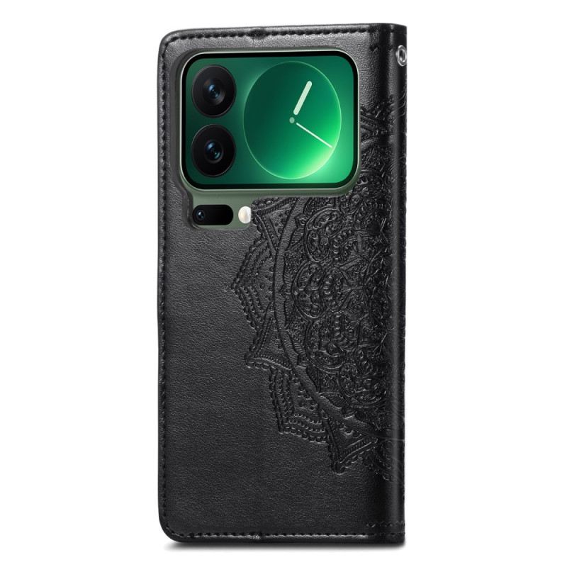 Lederhüllen Xiaomi 17 Pro Max Barockes Mandala