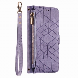 Lederhüllen Xiaomi 17 Pro Max Geometrisches Design